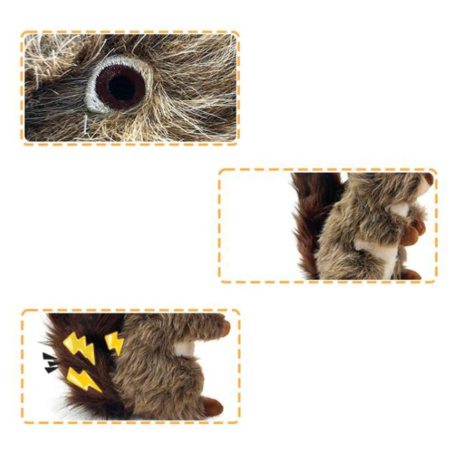 Jouet Squeaky Squirrel pour Chien - Jouet Interactif