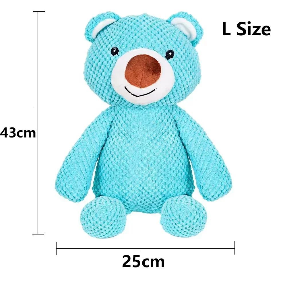 Jouet Squeaky en Peluche pour Chiens - Ours en Peluche