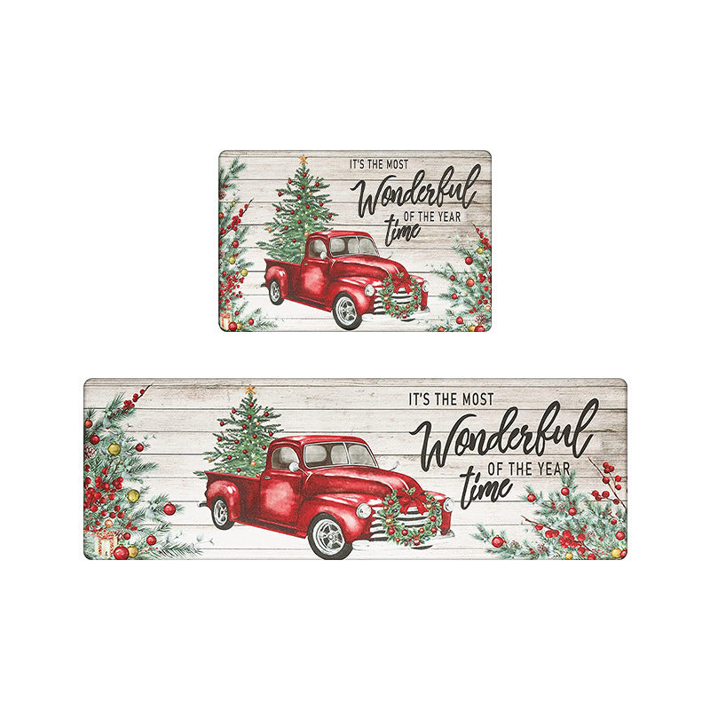 Tapis de Porte Décoratif de Noël
