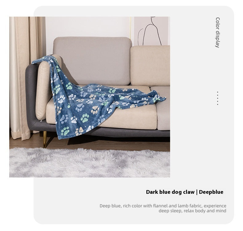 Couverture Douillette pour Animaux en Flanelle