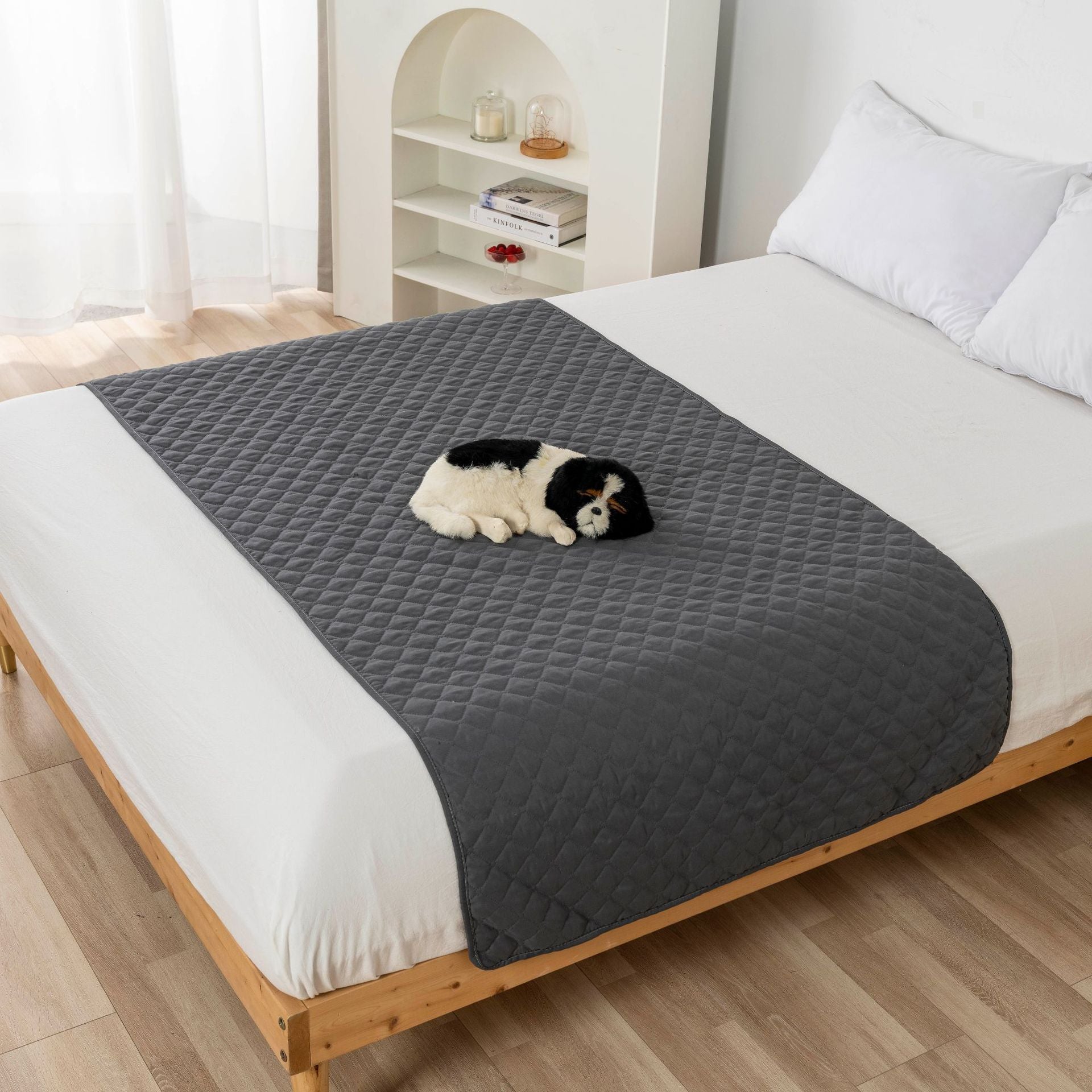 Tapis pour Animaux Étanche en Couleur Uni