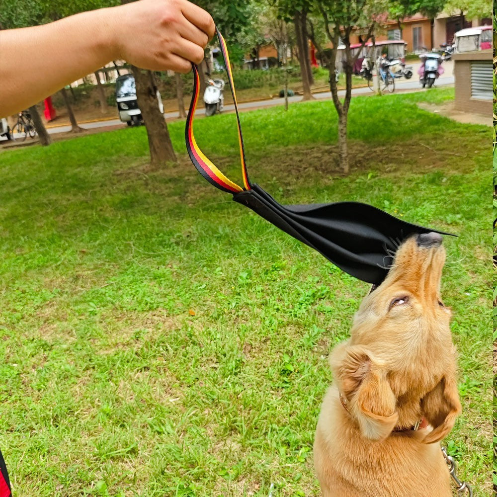 Jouet de Dressage en Cuir Crazy Horse pour Chiens