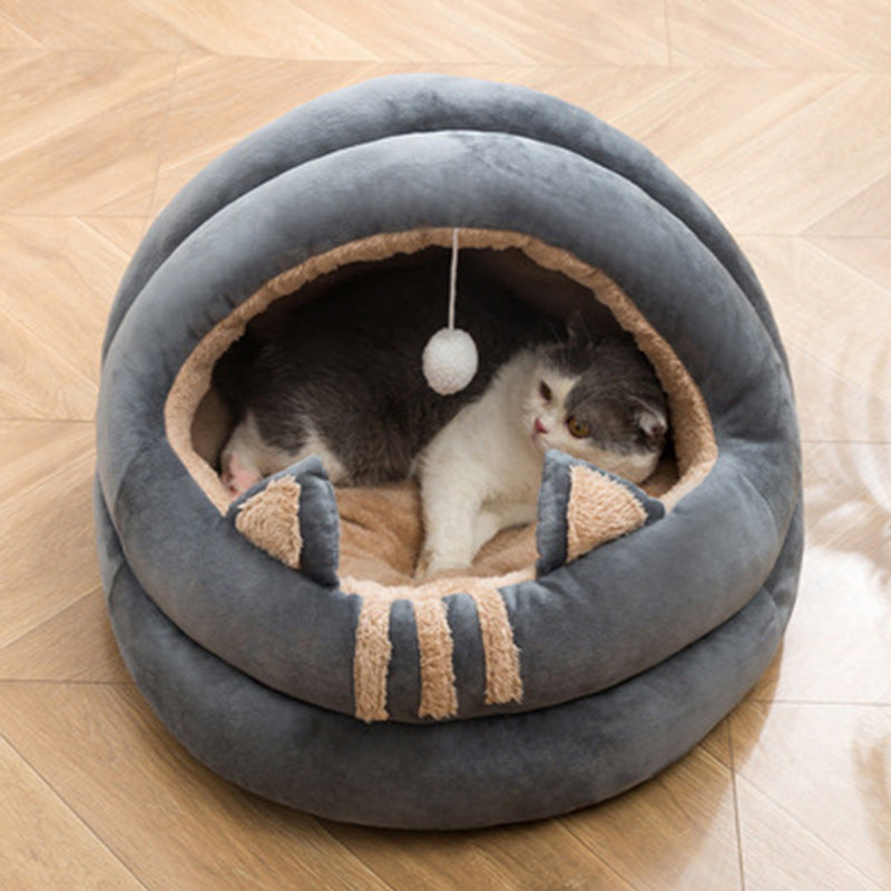 Nid pour Chat Semi-Enclos
