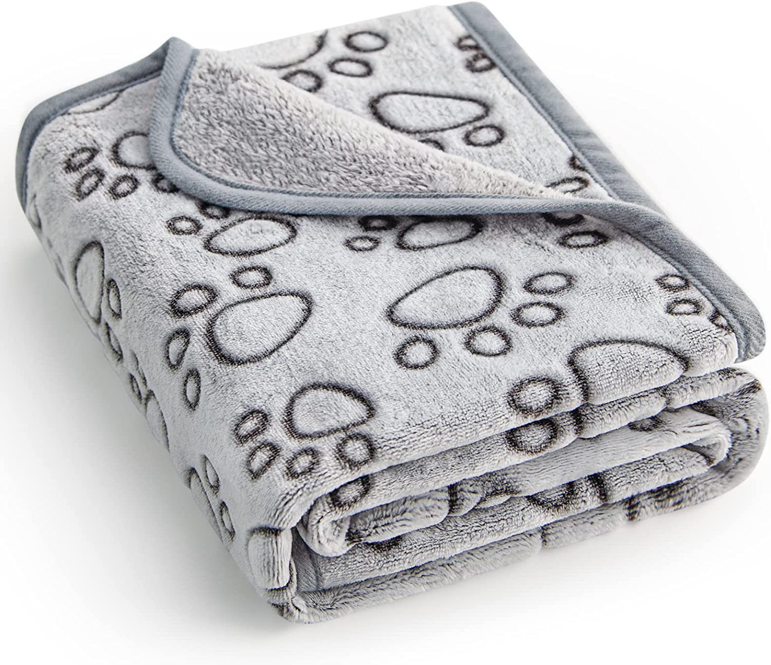 Couverture pour Chien en Flanelle à Motifs de Fleurs