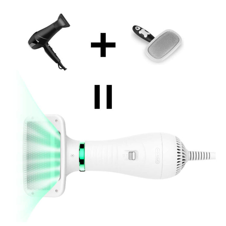 Sèche-Cheveux Électrique pour Animaux avec Peigne Chauffant