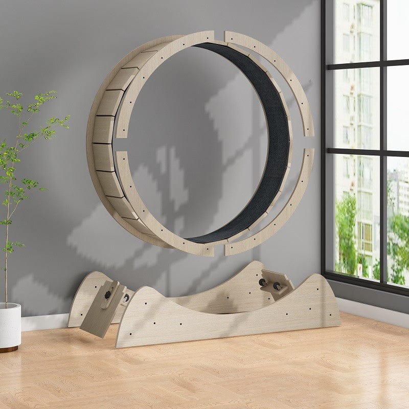 Tapis de course silencieux pour chats, idéal pour l'exercice intérieur et le contrôle du poids.