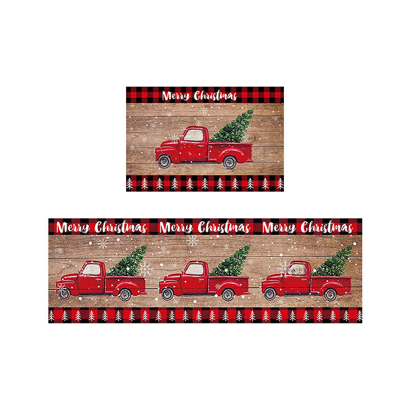 Tapis de Porte Décoratif de Noël