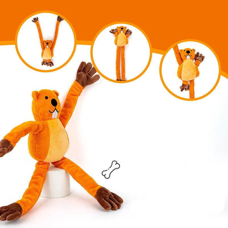 Jouet en Peluche pour Chien - Entraînement Interactif