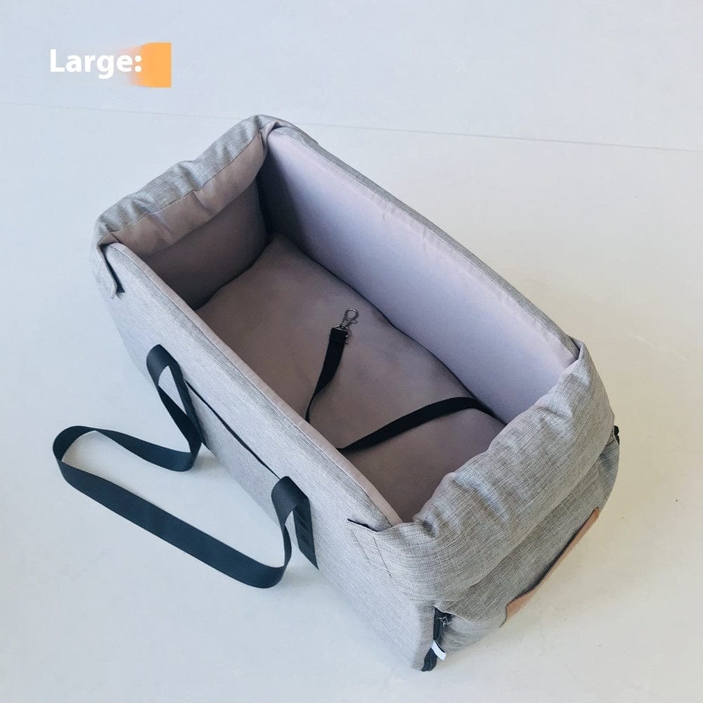 Sac à dos pliable pour animaux de compagnie, intérieur spacieux avec attaches de sécurité, taille large