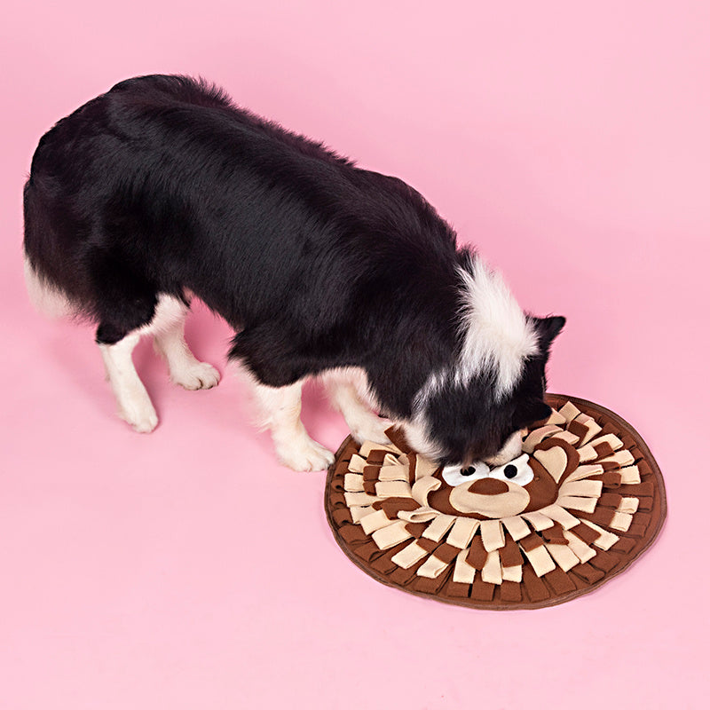 Tapis d'Éveil pour Chiens - Tapis de Nourriture Interactif