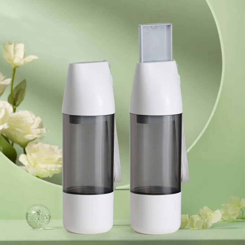 Bouteille d'eau portable pour chien 350ml, idéale pour voyages et promenades avec votre animal.