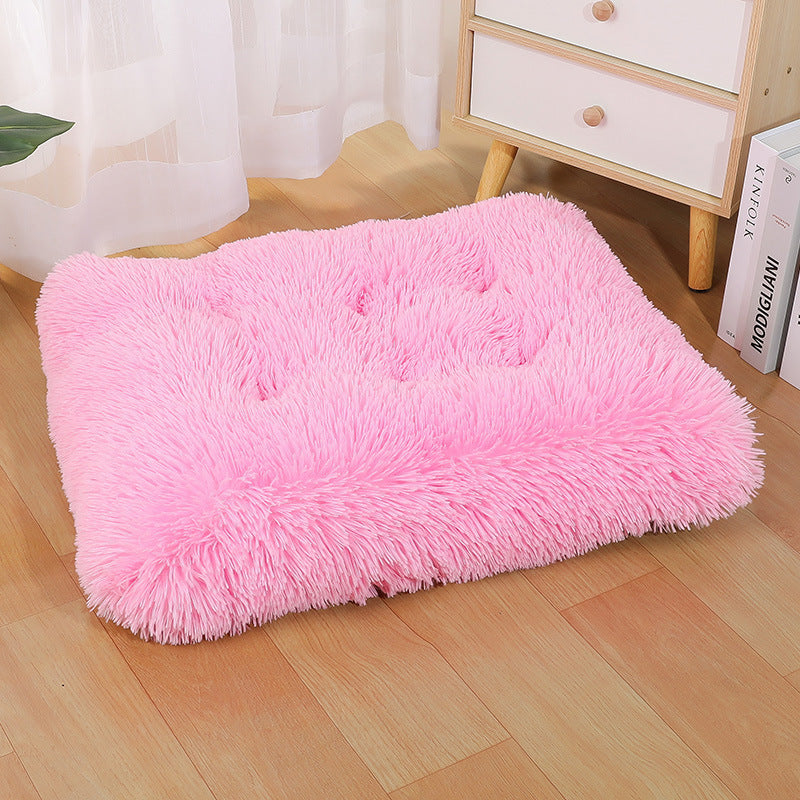 Tapis Douillet pour Animaux en Peluche