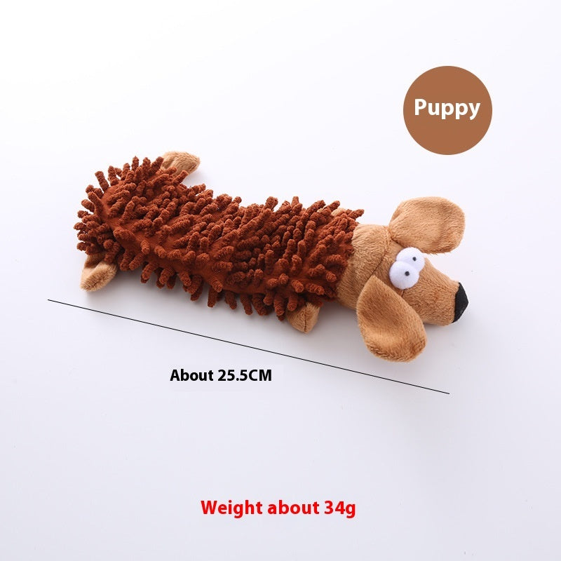 Jouet en Peluche Microfibre Molaire pour Chien