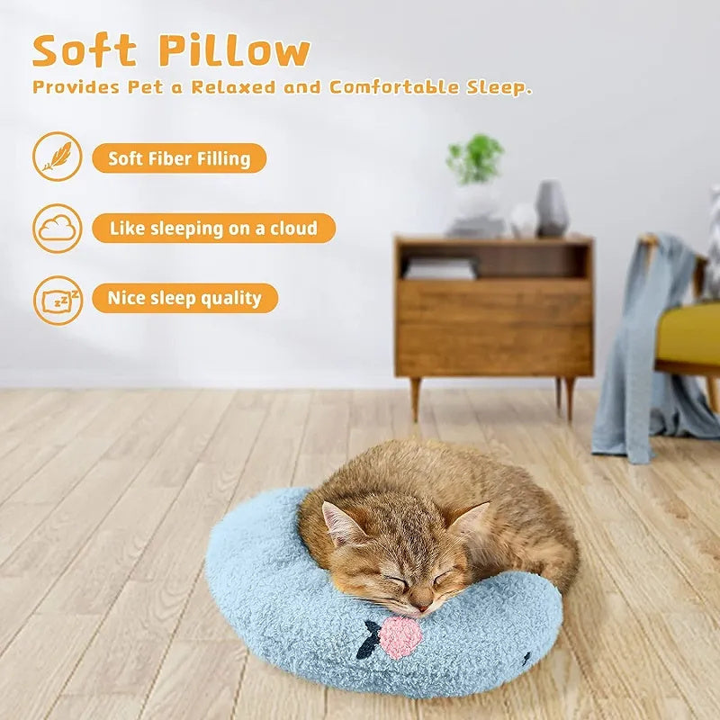 Coussin U-Shaped pour Chats et Chiens - Confort et Protection