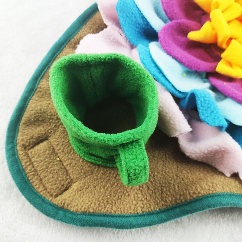 Tapis de Reniflage pour Chiens - Jeu Interactif avec Ventouses