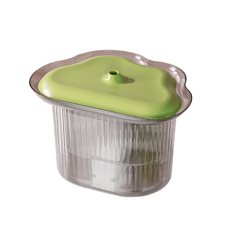 Distributeur d'eau automatique intelligent pour animaux avec filtre, conçu pour hydrater chiens et chats.