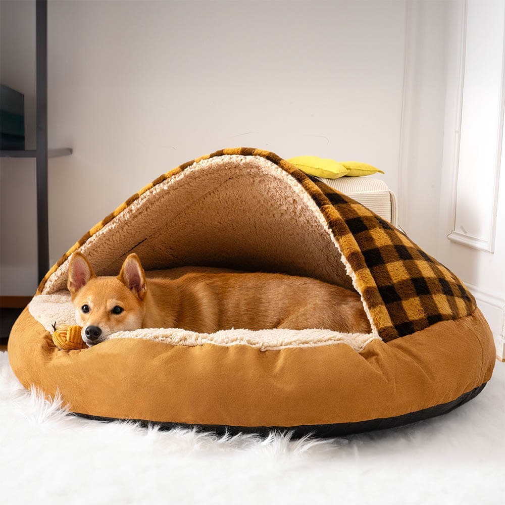 Lit Douillet pour Chien et Chat en Peluche