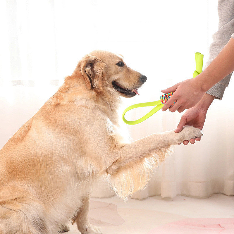 Jouet à mâcher TPR résistant pour chiens