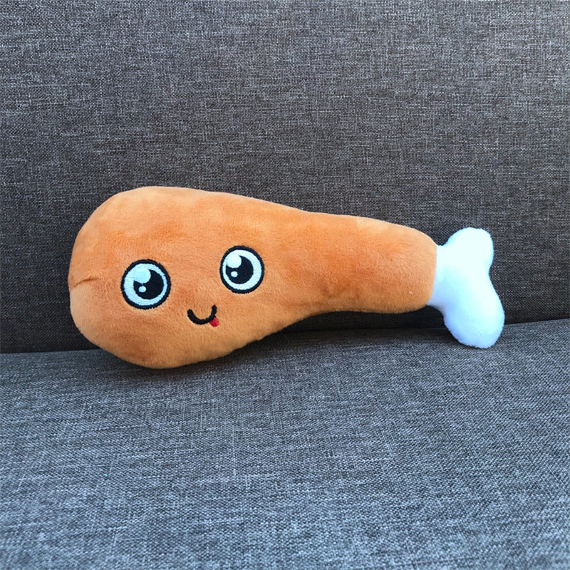 Jouet en Peluche Sonore Résistant aux Morsures pour Chiens