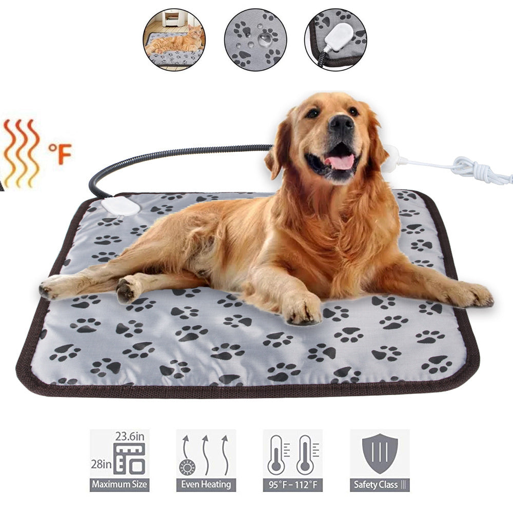 Tapis Chauffant Pour Animaux - Matelas Électrique Étanche