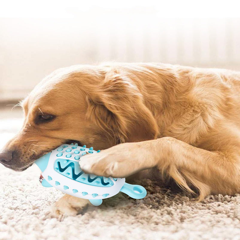 Boule à Fente pour Chien en Caoutchouc Durable