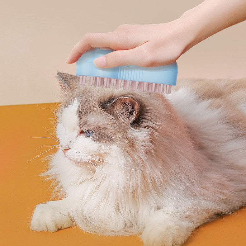 Peigne à Spray Électrique pour Chats et Chiens