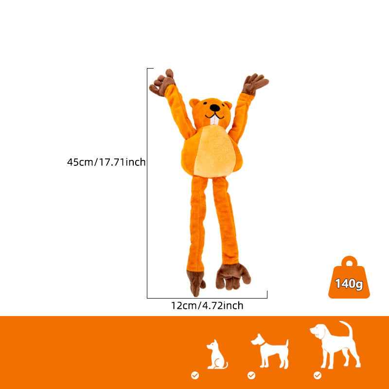 Jouet en Peluche pour Chien - Entraînement Interactif