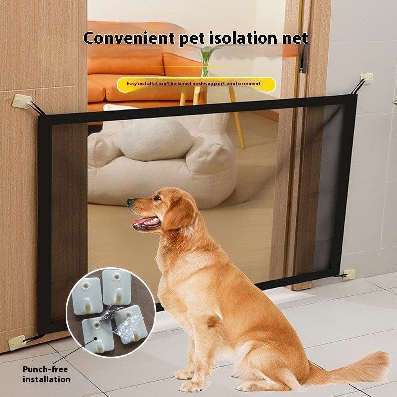 Réseau d'Isolation Portable pour animaux avec installation facile et sécurité optimale pour chiens.
