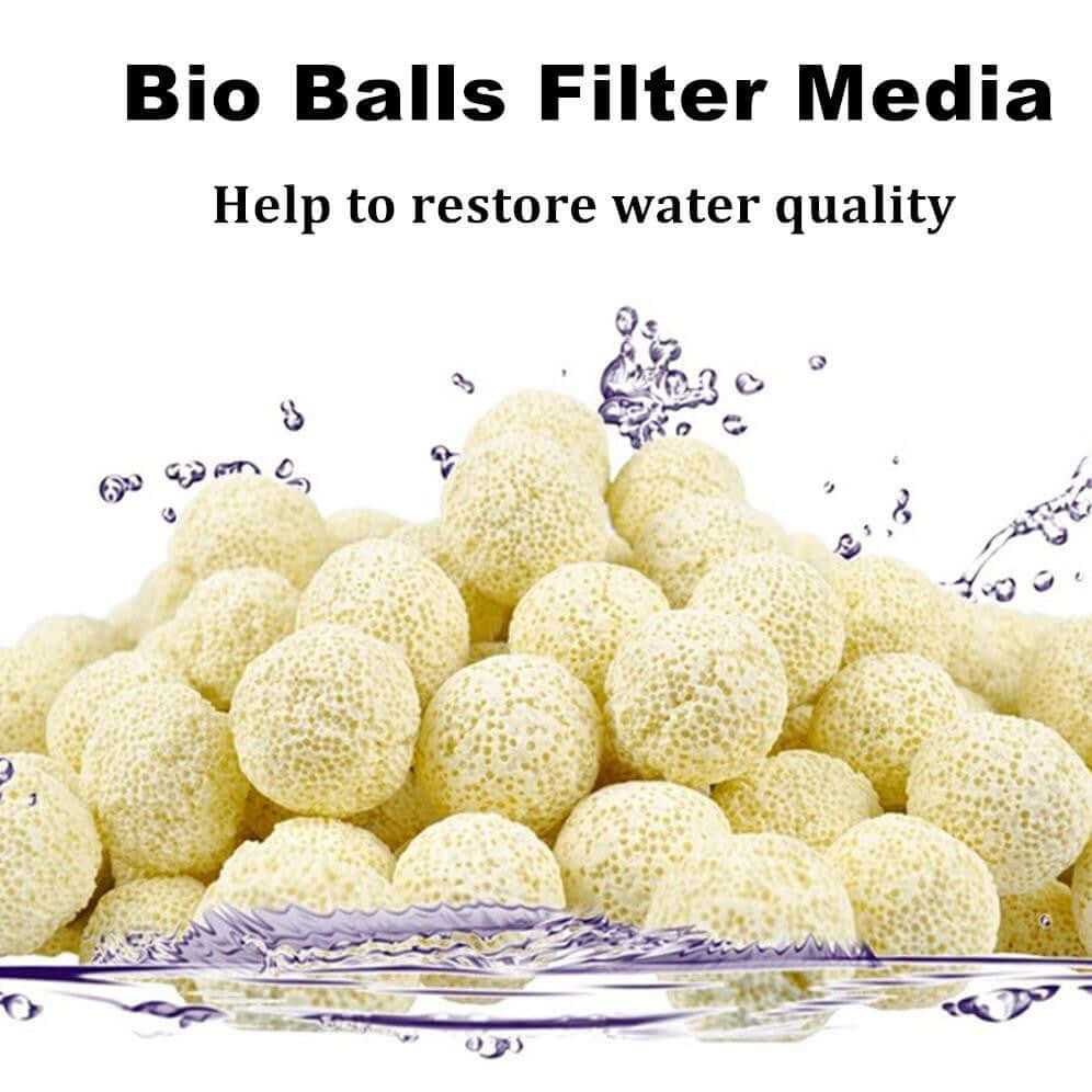 Boules bactériennes pour aquarium, améliorent la qualité de l'eau et durent longtemps.