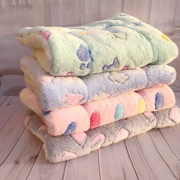 Couverture Épaisse en Flanelle pour Animaux
