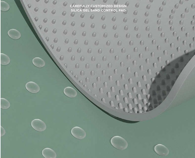 Tapis de Litière en Silicone Anti-Sable pour Chats