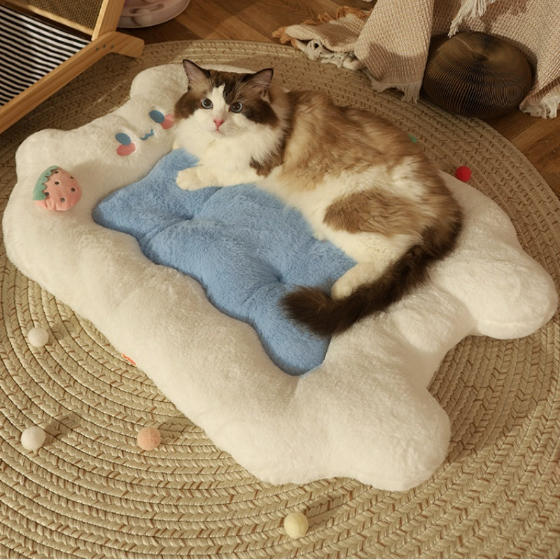 Tapis de sommeil chaud pour chat - Confort toutes saisons