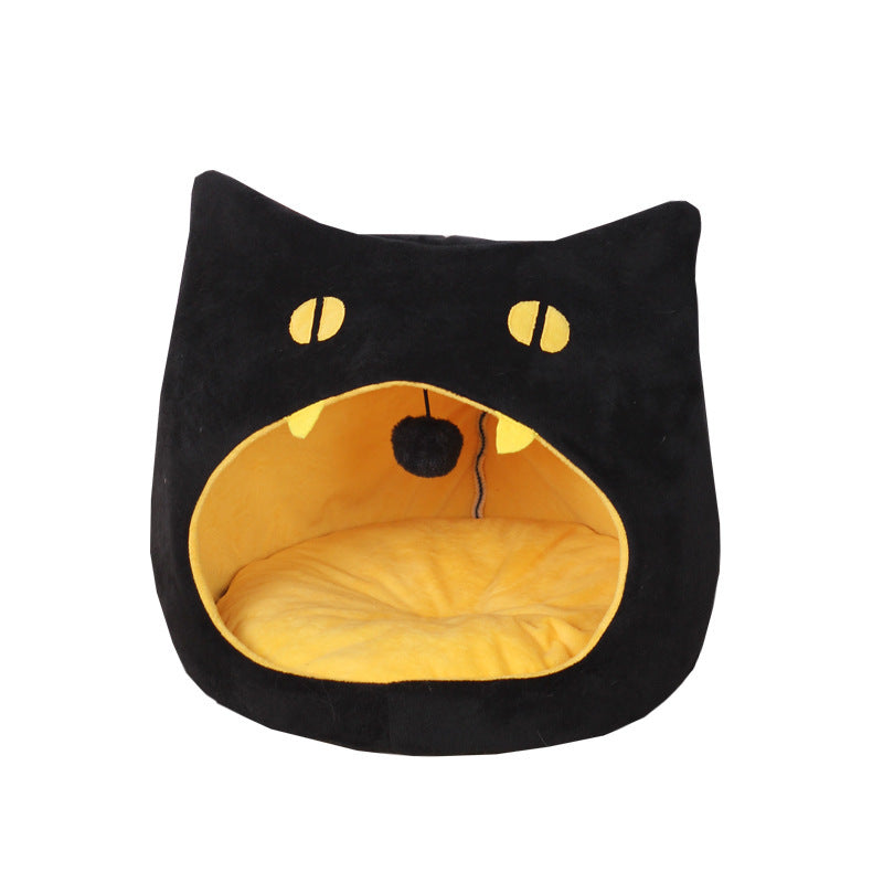 Lit Douillet en Forme de Chat pour Animaux