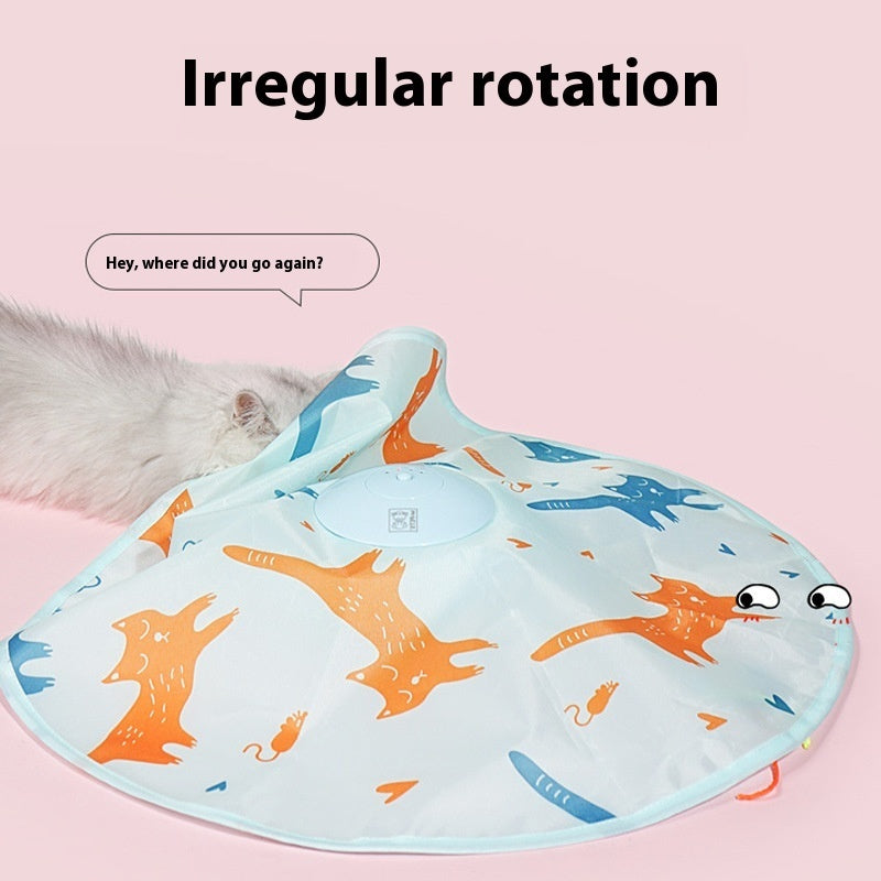Jouet Électrique pour Chat - Teaser Auto-Rotatif
