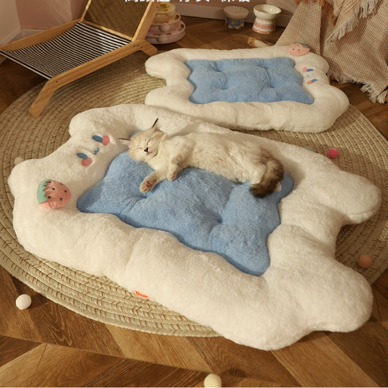 Tapis de sommeil chaud pour chat - Confort toutes saisons