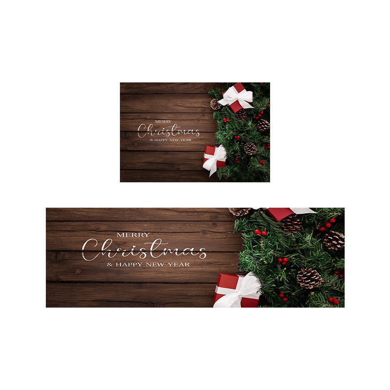 Tapis de Porte Décoratif de Noël