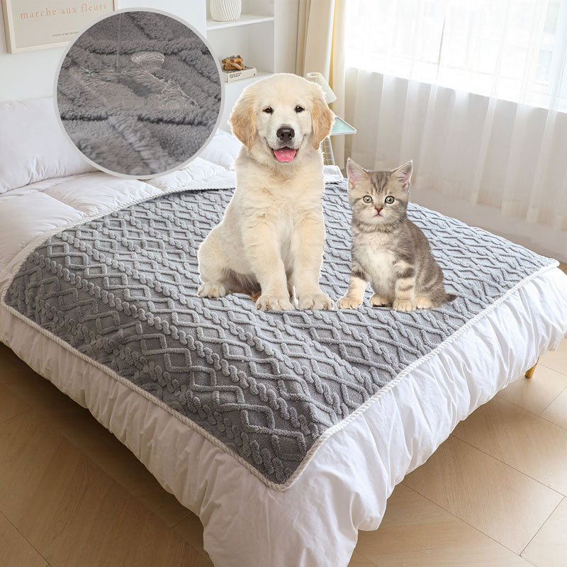 Couverture Peluche pour Animaux Épais et Imperméable