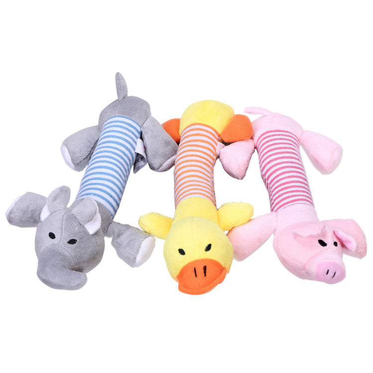 Jouet en Peluche Éléphant à Quatre Pattes