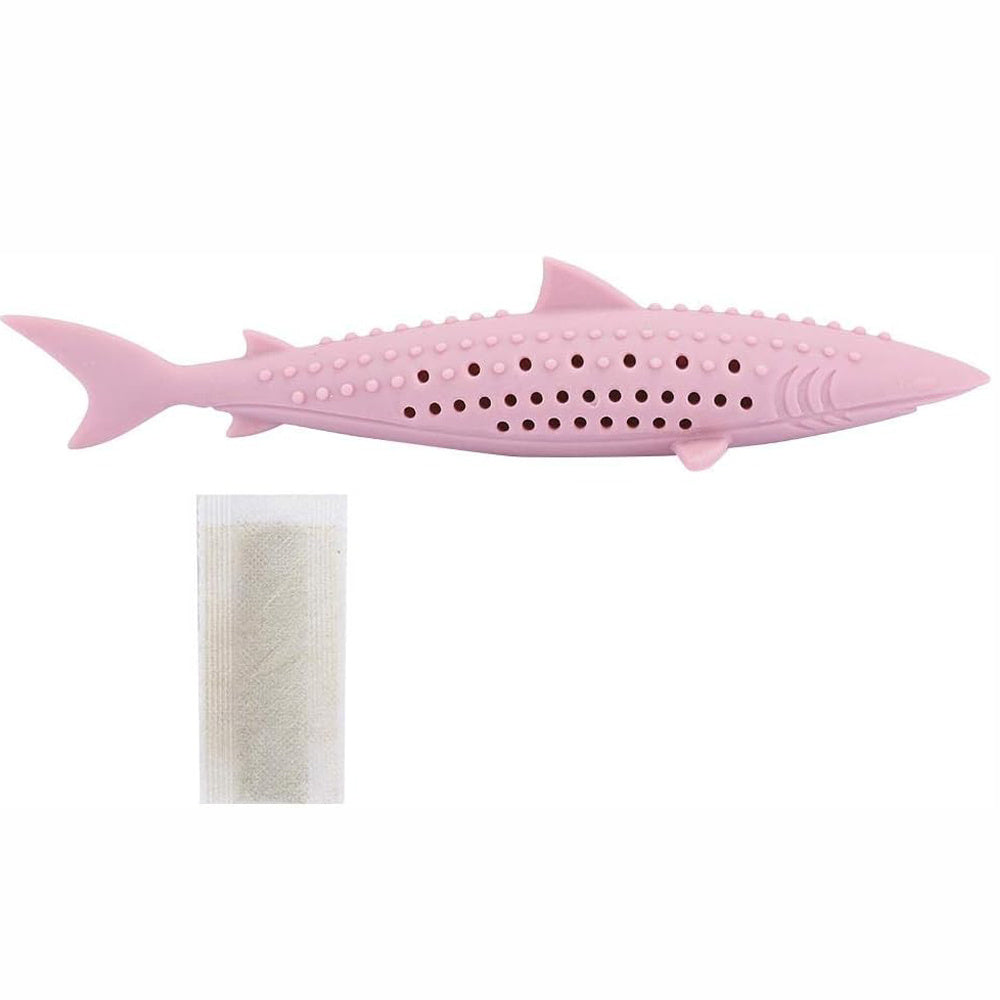 Jouet Interactif en Silicone en Forme de Poisson pour Chat