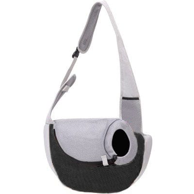 Sac à bandoulière ultra-léger et respirant pour chiots, idéal pour le confort et le transport.
