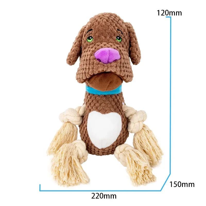Jouet en Peluche Vocalisant pour Chiens