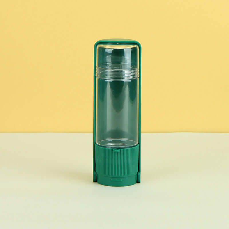 Bouteille d'eau portable pour chiens et chats, conçue en HIPS de qualité alimentaire, parfaite pour les voyages.