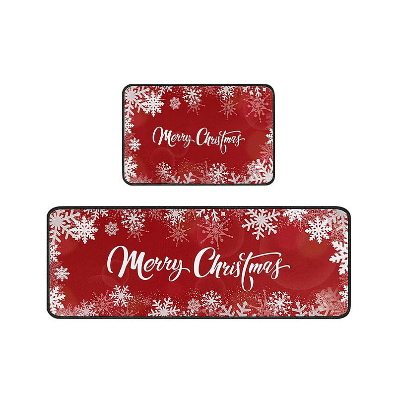 Tapis de Porte Décoratif de Noël