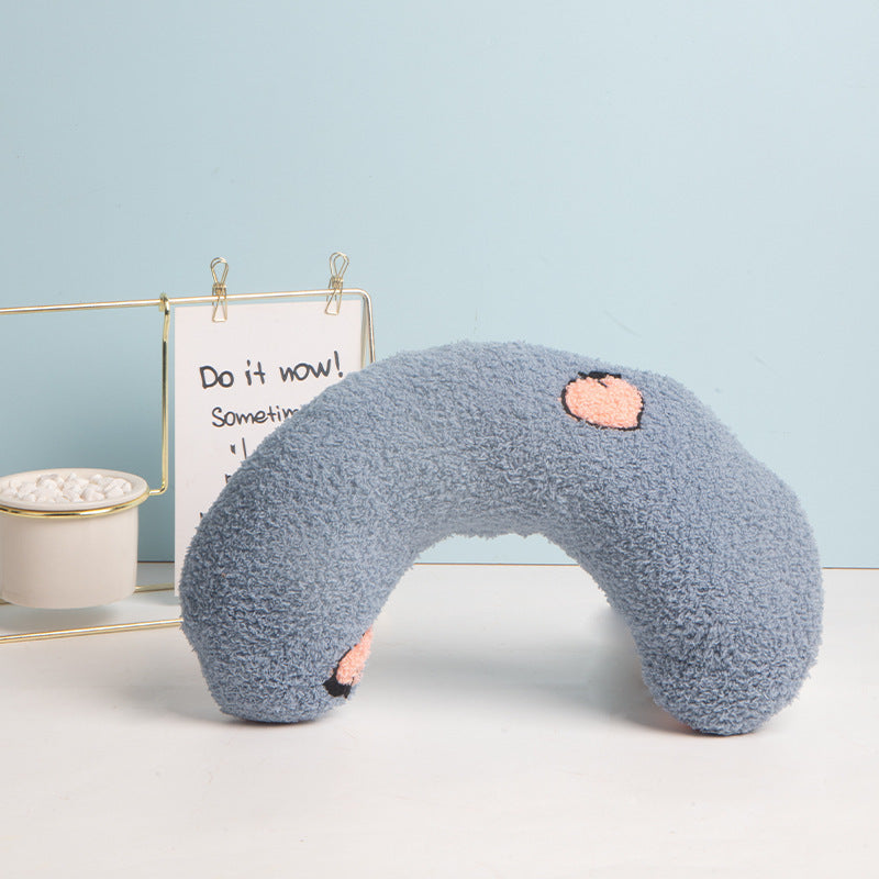 Coussin U-Shaped pour Chats et Chiens - Confort et Protection