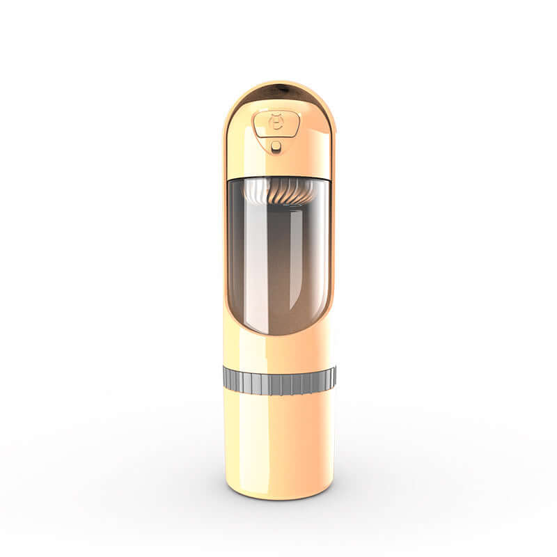 Abreuvoir pour animaux de compagnie en plastique de 300ml, idéal pour hydrater chiens et chats en déplacement.