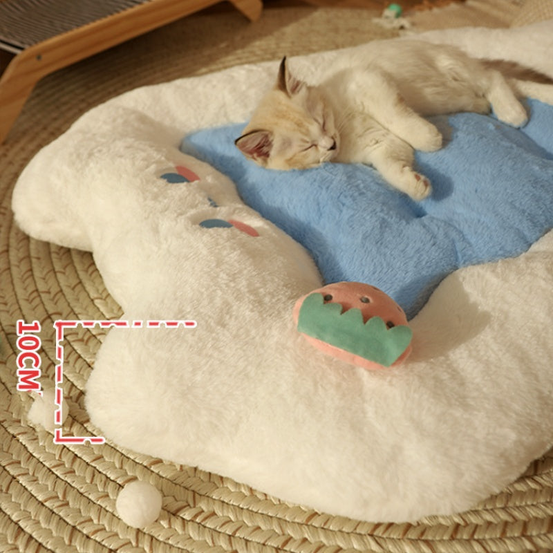 Tapis de sommeil chaud pour chat - Confort toutes saisons