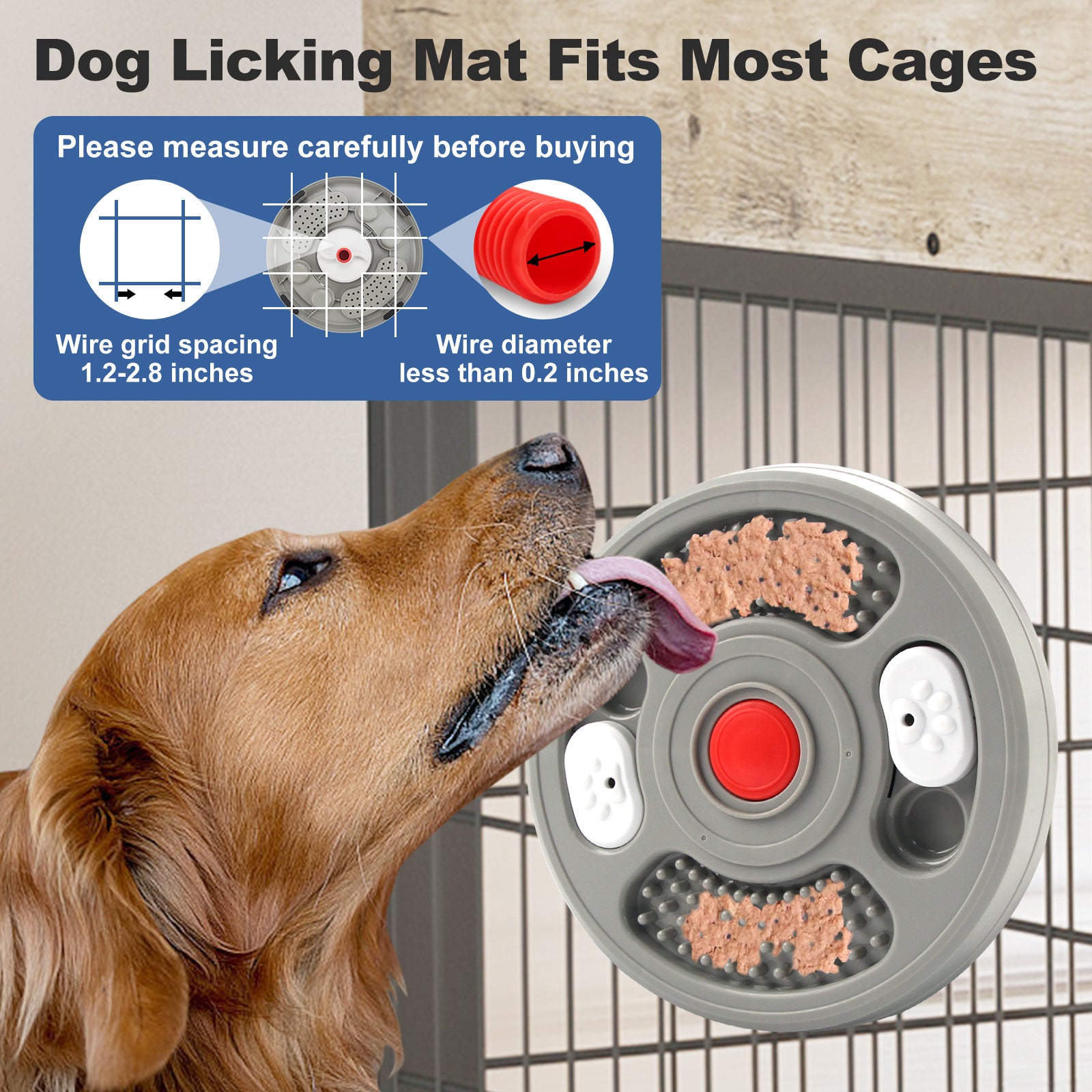 Plaque Lick pour Chien - Jouet d'Entraînement Relaxant