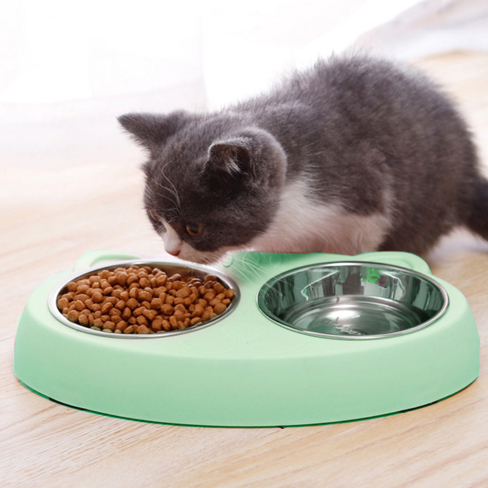 Bowls pour Chien en Acier Inoxydable - Station Antidérapante