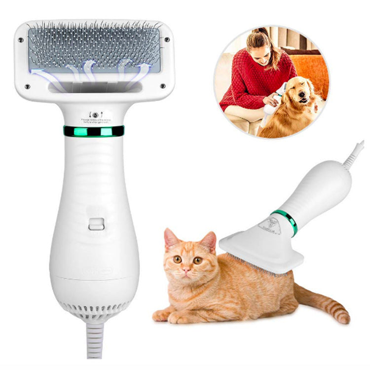Sèche-Cheveux Électrique pour Animaux avec Peigne Chauffant