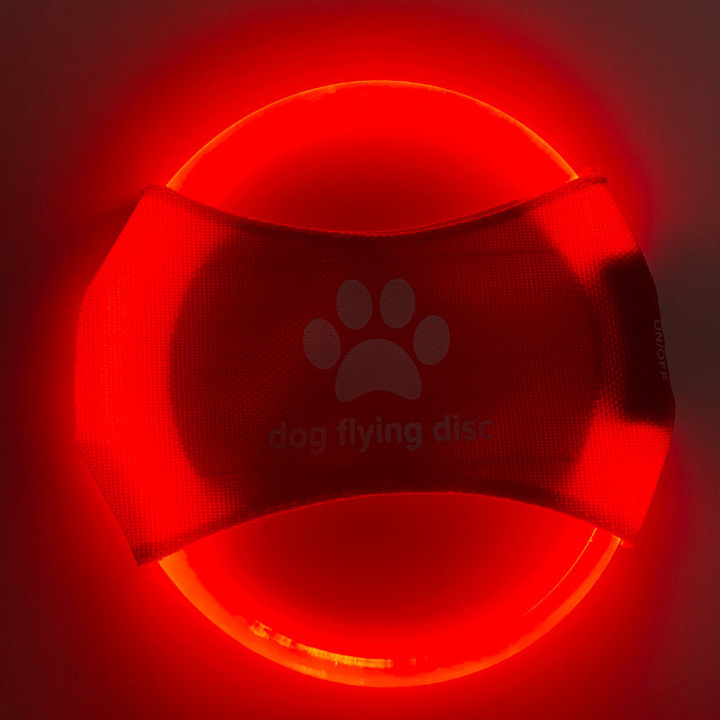 Disque Volant LED Lumineux pour Chien